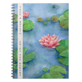 Lotus Flower Watercolor Notitieboek