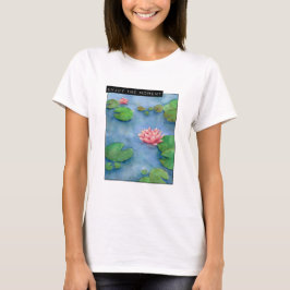 Lotus flower watercolor t-shirt