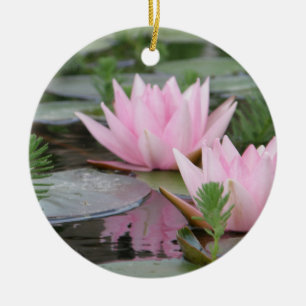 Lotus Flower/Waterlily Keramisch Ornament