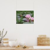 Lotus Flower/Waterlily Poster (Keuken)