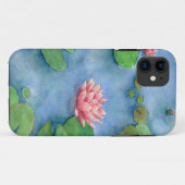 Lotus Flower waterverf Case-Mate iPhone Case (Achterkant (horizontaal))