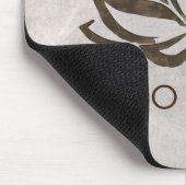 Lotus Flower Waterverf Healing Yoga Holistic Muismat (Hoek)