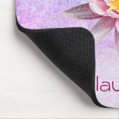 Lotus Flower Waterverf Peacock Yoga Meditation Muismat (Hoek)