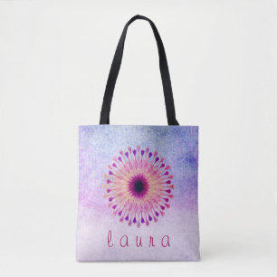 Lotus Flower Waterverf Wedding Bride Tote Bag