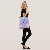 Lotus Flower Waterverf Wedding Bride Tote Bag (Op model)