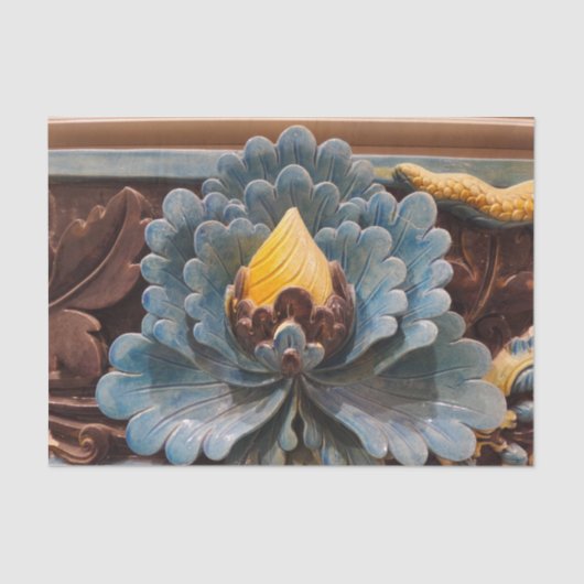 Lotus Flower-weefselpapier Tissuepapier (Voorkant)