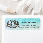 Lotus Flower Yoga Beach Meditation Holistic Etiket (Insitu)