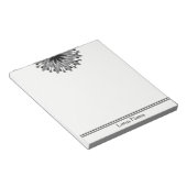 Lotus Flower Yoga Instructor Holistic Classic Notitieblok (Schuin)