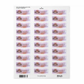 Lotus Flower Yoga Instructor Meditation Holistic Etiket (Full Sheet)