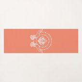 Lotus Flower Yoga Mat (Achterkant (horizontaal))