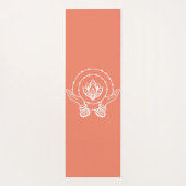 Lotus Flower Yoga Mat (Achterkant)
