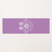 Lotus Flower Yoga Mat (Achterkant (horizontaal))