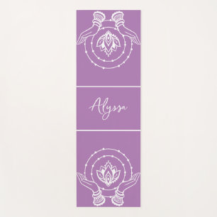 Lotus Flower Yoga Mat