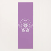 Lotus Flower Yoga Mat (Achterkant)