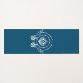 Lotus Flower Yoga Mat (Achterkant (horizontaal))