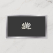 Lotus Flower | Yoga Meditation | Grens Klantenkaartje (Achterkant)