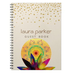 Lotus Flower Yoga Meditation Holistic Notitieboek