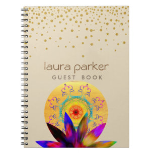 Lotus Flower Yoga  Meditation Holistic Notitieboek