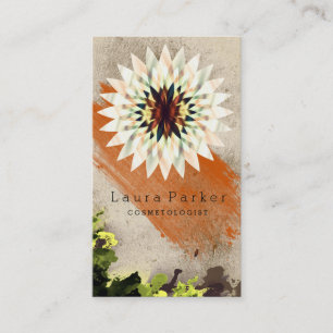 Lotus Flower Yoga Meditation Spa Holistic Visitekaartje
