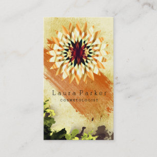 Lotus Flower Yoga Meditation Spa Holistic Visitekaartje