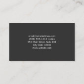 Lotus Flower/Yoga Pose Punch Card Klantenkaartje (Achterkant)