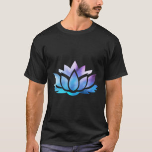 Lotus Flower Yoga Spiritueel Dromerig Kleurrijk T T-shirt