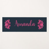 Lotus Flower Yogamat (Voorkant (horizontaal))