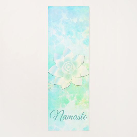 Lotus Flower Yogamat (Achterkant)