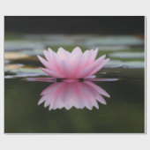 Lotus Flower, Zen Cadeaupapier (Vlak)