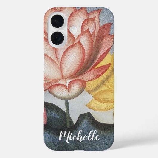 Lotus Flowers, de Heilige Egyptische Bean Case-Mate iPhone Case (Achterkant)