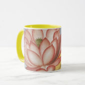 Lotus Flowers, de Heilige Egyptische Bean Mok (Voorkant links)
