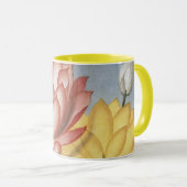 Lotus Flowers, de Heilige Egyptische Bean Mok (Voorkant rechts)