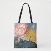 Lotus Flowers, de Heilige Egyptische Bean Tote Bag (Voorkant)