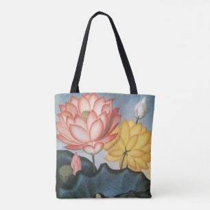  Lotus Flowers, de Heilige Egyptische Bean Tote Bag