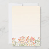 Lotus Flowers en Dragonfly Bedankt kaarten (Achterkant)