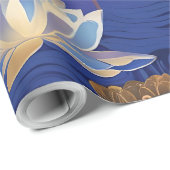 Lotus Flowers inpakpapier (Rol Hoek)