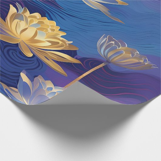 Lotus Flowers inpakpapier (Hoek)