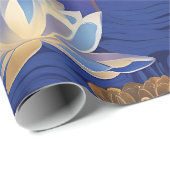 Lotus Flowers inpakpapier (Rol Hoek)