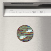 Lotus Flowers Magneet (Insitu (Vaatwasser))