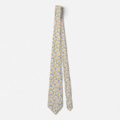 Lotus Flowers Stropdas Necktie (Voorkant)