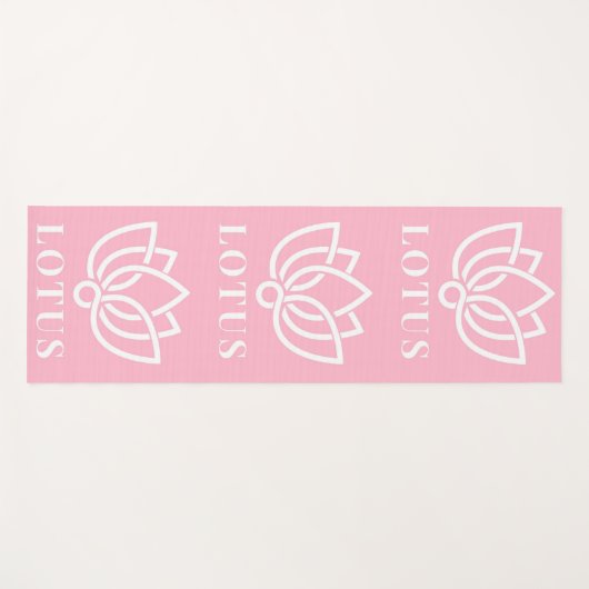 Lotus Flowers Yogamat (Voorkant (horizontaal))
