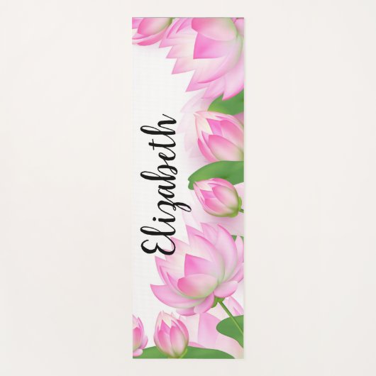 Lotus Flowers Yogamat (Voorkant)