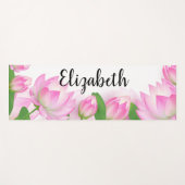 Lotus Flowers Yogamat (Voorkant (horizontaal))