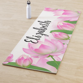 Lotus Flowers Yogamat