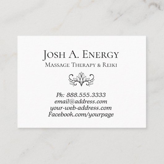 *~* Lotus Galaxy Nebula Universe Roze Paars Visitekaartje (Achterkant)