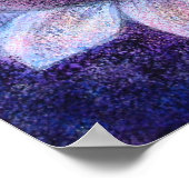 Lotus Ganesha Hindu Art Poster (Hoek)