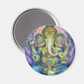 Lotus Ganesha Magnet (Voorkant / Achterkant)
