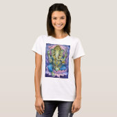 Lotus Ganesha T-Shirt (Voorkant volledig)