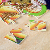LOTUS GANESHA TANJORE PAINTING LEGPUZZEL (Zijkant)
