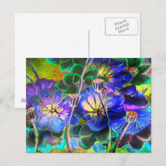 Lotus Garden Briefkaart (Voorkant / Achterkant)